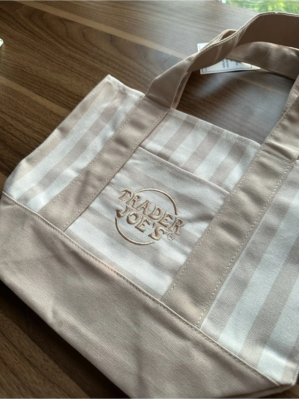 TRADER’S JOE Pastel Mini Tote SET OF 4 - Picture 7 of 15